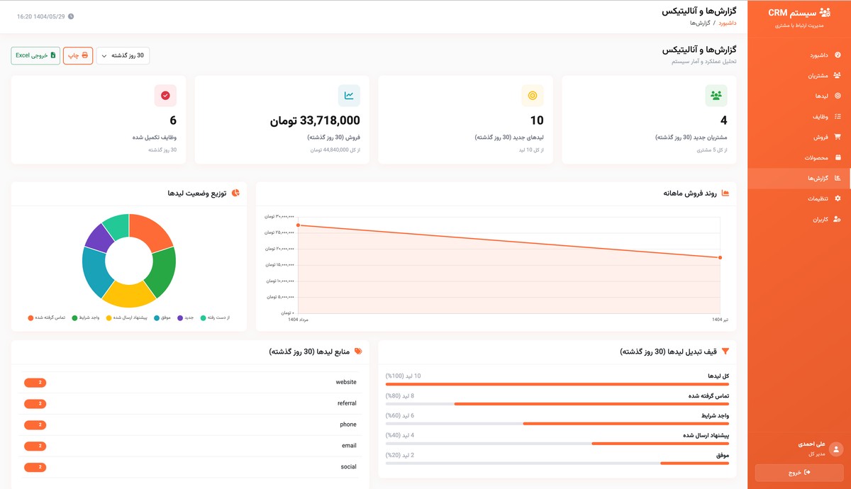 CRM پیشرفته با PHP - تصویر کوچک 11