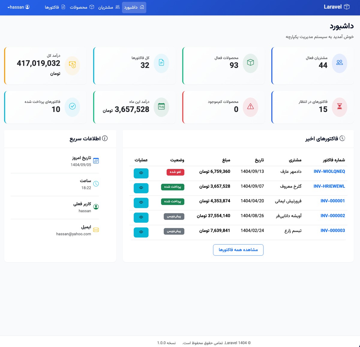 سیستم ERP - تصویر کوچک 2